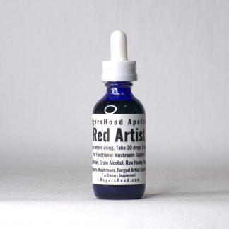 Red Artist Tincture for nervous system and digestion support